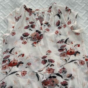 Floral Print Women's Top